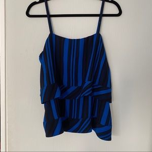 Cooper & Ella Blue Striped Top